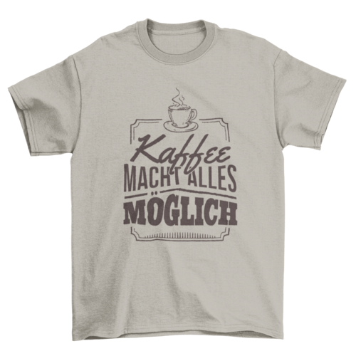 German Coffee T-shirt