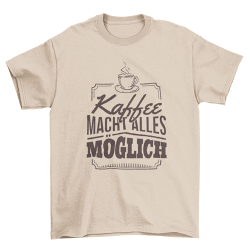 German Coffee T-shirt