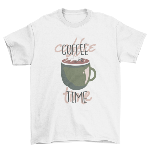 Coffee time t-shirt