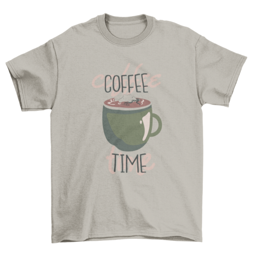 Coffee time t-shirt