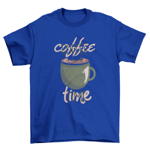 Coffee time t-shirt