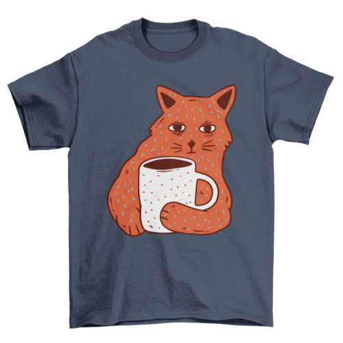 Coffee and Cat T-shirt