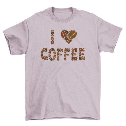 I love coffee t-shirt