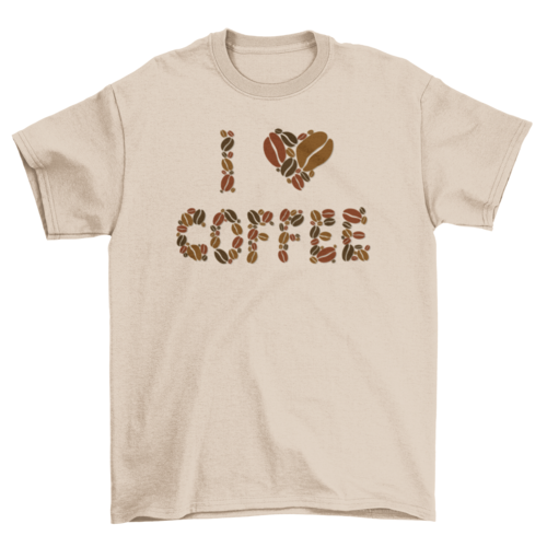 I love coffee t-shirt
