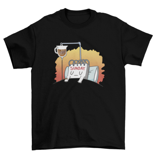 Coffee sunday t-shirt