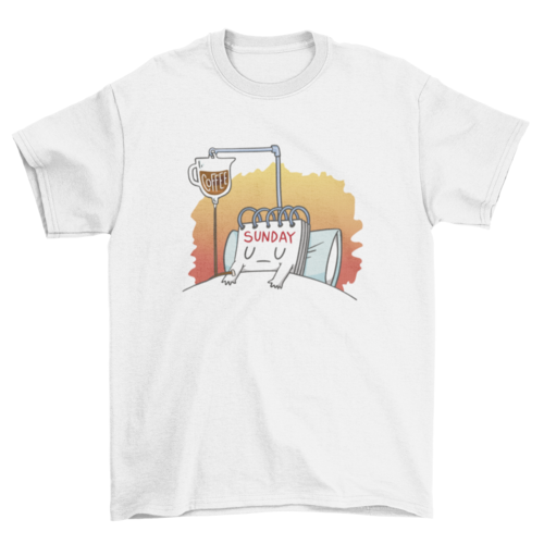 Coffee sunday t-shirt