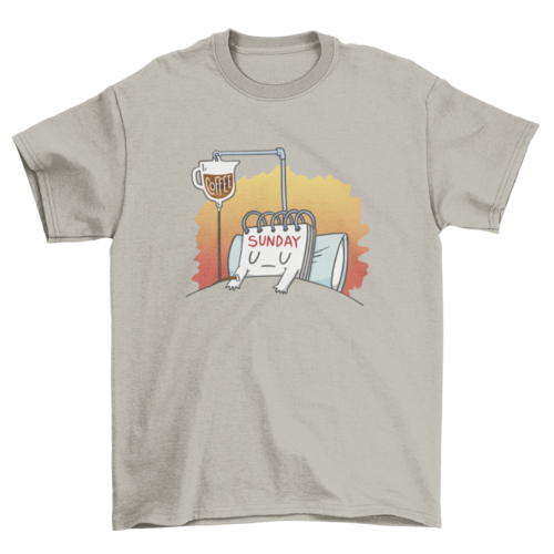 Coffee sunday t-shirt