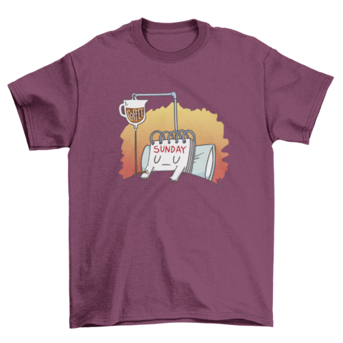 Coffee sunday t-shirt