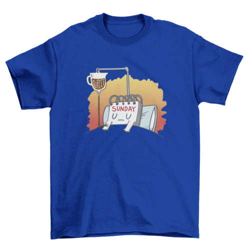 Coffee sunday t-shirt